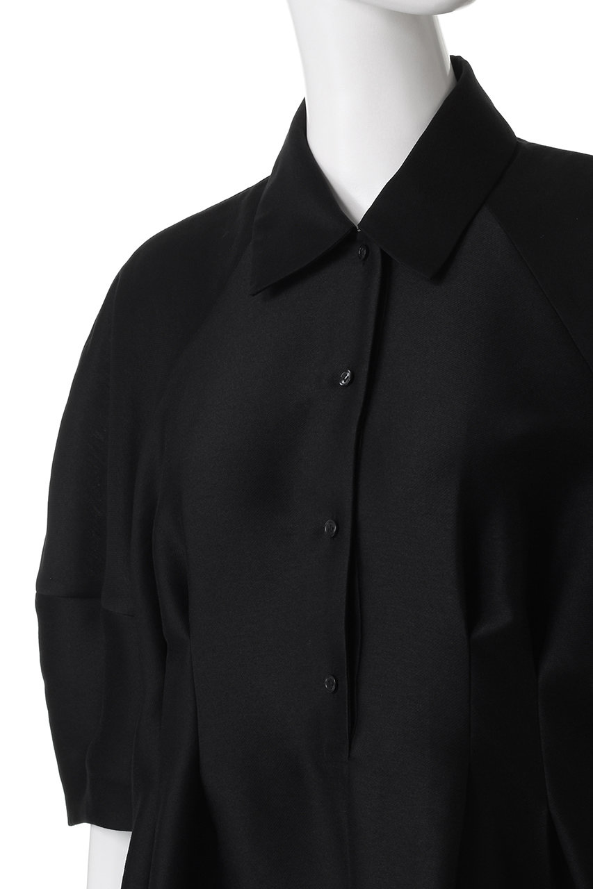 CLANE クラネ　FORM SLEEVE ONEPIECE 黒 CLANE(クラネ)｜FORM SLEEVE ONEPIECE/ワンピース/BLACK の通販