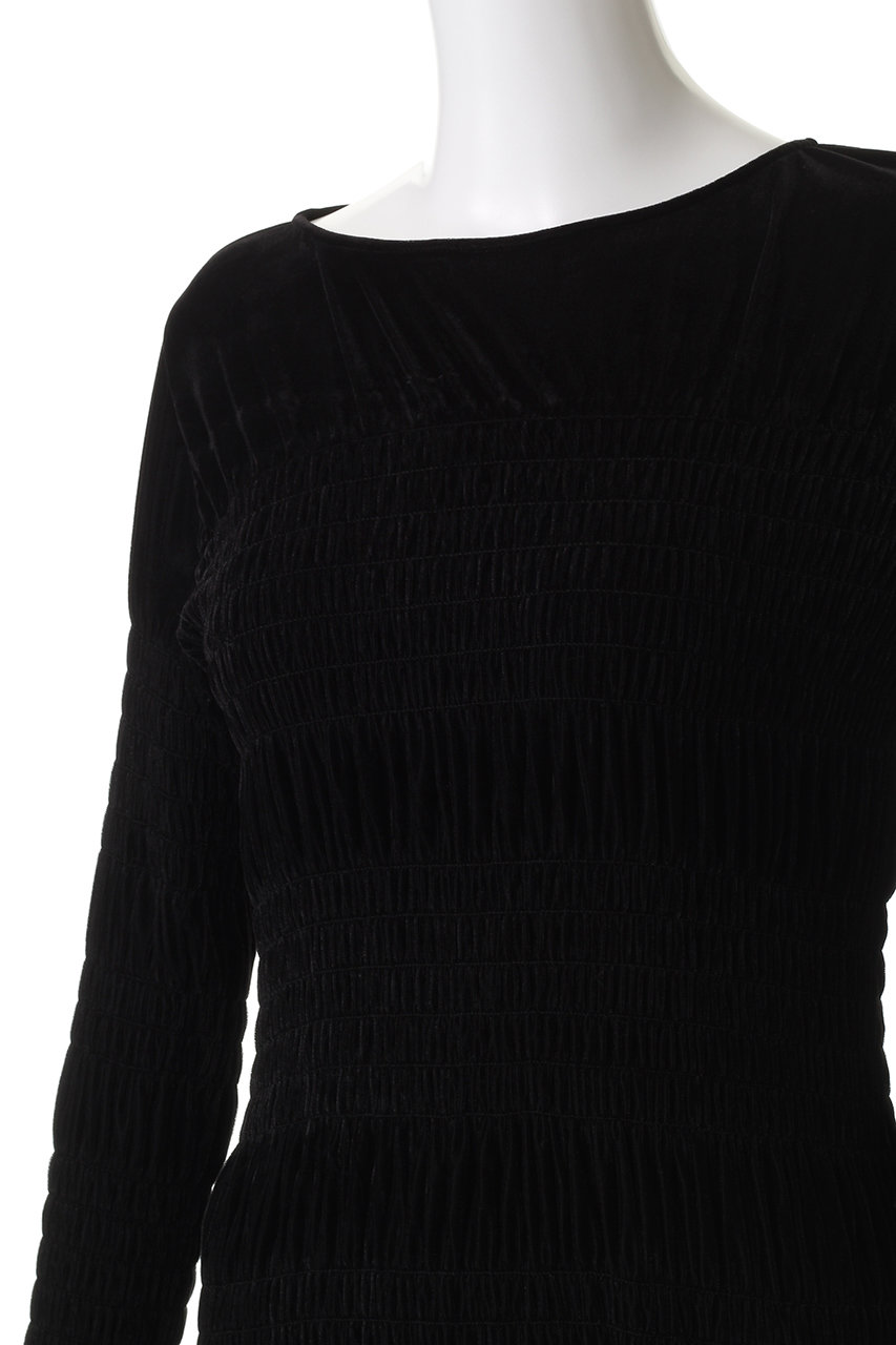 ワンピース CLANE SHIRRING LONG ONEPIECE zz-19112-5132_01-1.jpg?1755763693