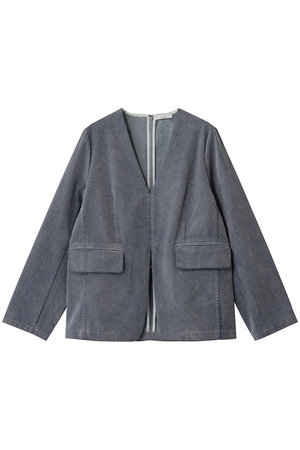 クラネ/CLANEのJACKET PULLOVER FLOCKY TOPS(110100/110103)