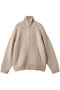 POCKET ZIP KNIT TOPS クラネ/CLANE BEIGE
