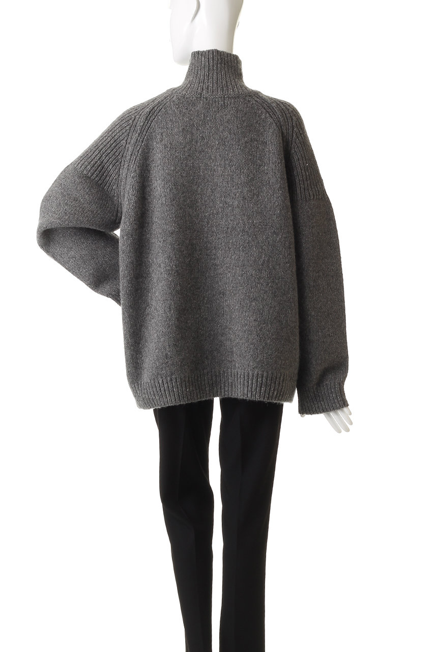 CLANE(クラネ)｜POCKET ZIP KNIT TOPS/BEIGE の通販｜ELLESHOP・(エル