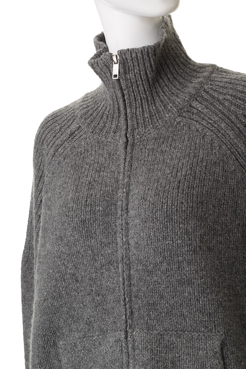 CLANE(クラネ)｜POCKET ZIP KNIT TOPS/BEIGE の通販｜ELLESHOP・(エル