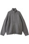 POCKET ZIP KNIT TOPS クラネ/CLANE GRAY