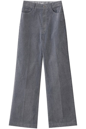 クラネ/CLANEのFLOCKY CENTER PRESS PANTS(110600/110601)