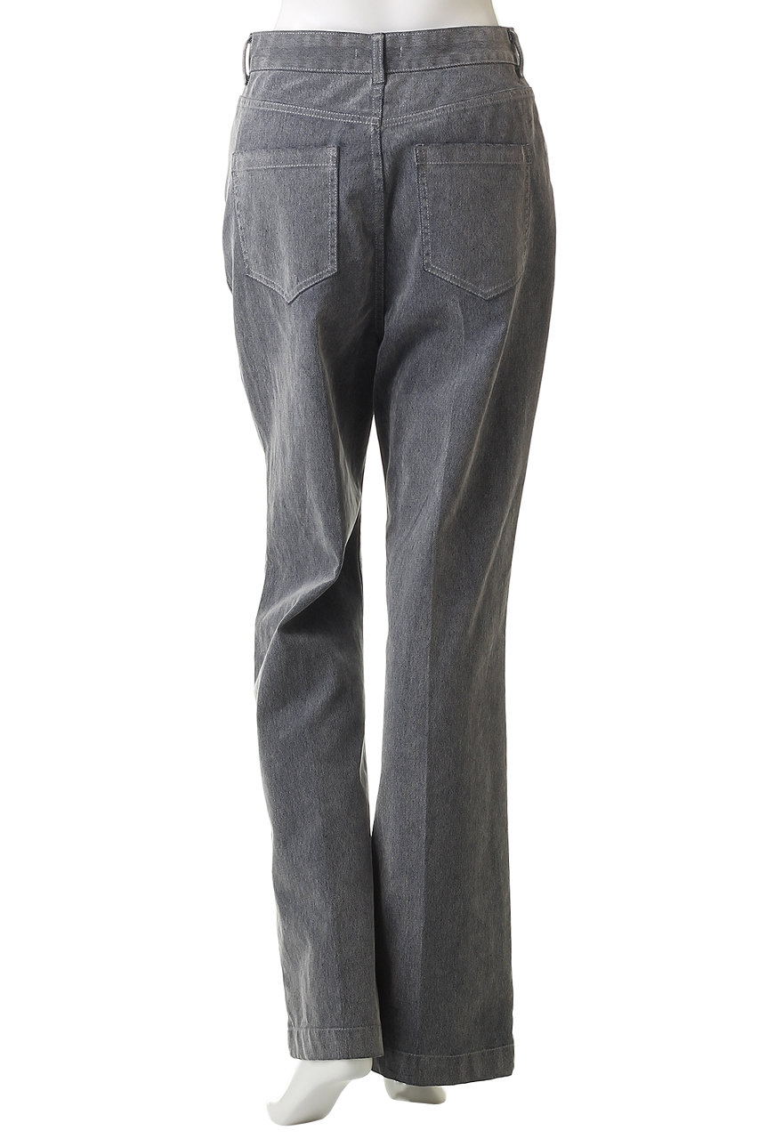 CLANE(クラネ)｜FLOCKY CENTER PRESS PANTS/GRAY の通販｜ELLESHOP