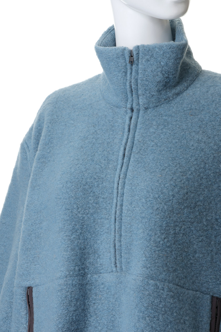 CLANE(クラネ)｜SLIVER HALF ZIP TOPS/IVORY の通販｜ELLESHOP・(エル