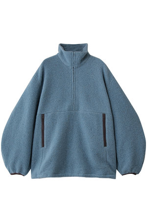 クラネ/CLANEのSLIVER HALF ZIP TOPS(110100/110103)