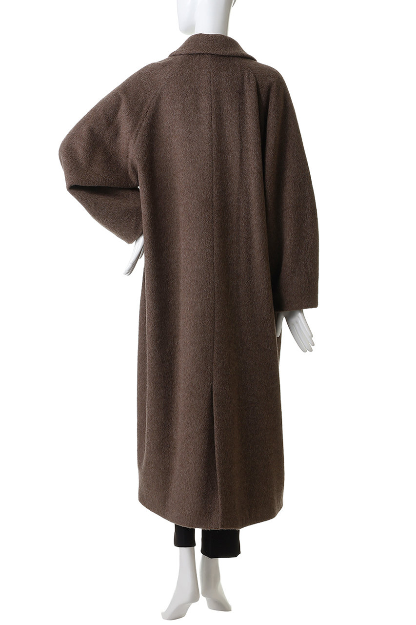CLANE(クラネ)｜DOUBLE WOOL LONG COAT/BROWN の通販｜ELLESHOP・(エル