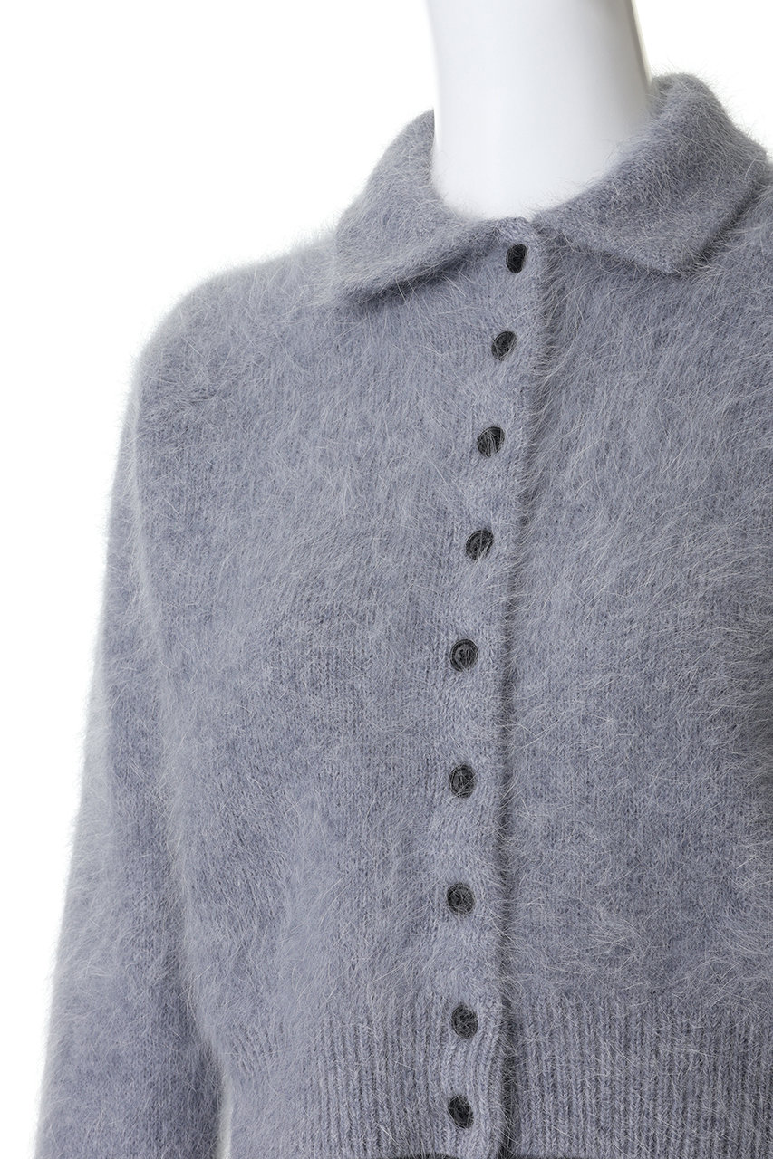 CLANE(クラネ)｜ANGORA SHORT KNIT CARDIGAN/IVORY の通販｜ELLESHOP