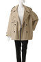 OVER SHORT TRENCH COAT コート クラネ/CLANE