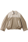 W COLOR STUDDED DRIZZLER JACKET ベージュ CLANE - スタッズ ドリズラージャケット - W COLOR STUDDED DRIZZLER