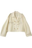 SHEER SHORT TRENCH JACKET ブルゾン