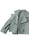 SHEER SHORT TRENCH JACKET ブルゾン クラネ/CLANE