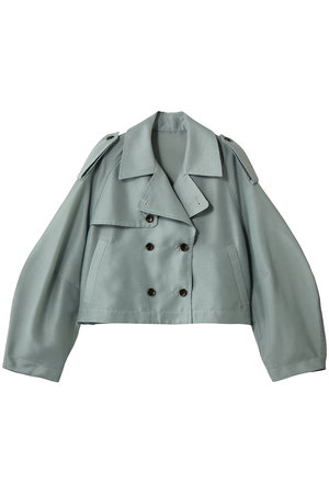 クラネ/CLANEのSHEER SHORT TRENCH JACKET ブルゾン(110800/110801)