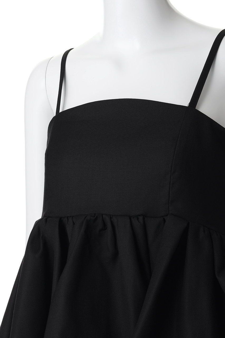 CLANE(クラネ)｜PEPLUM LAYERED ALL IN ONE オールインワン/GRAY の