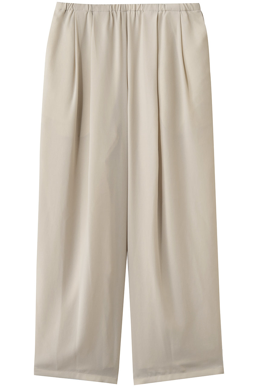 クラネ/CLANEのDRAWSTRING LOOSE TUCK PANTS(IVORY/10110-7283)