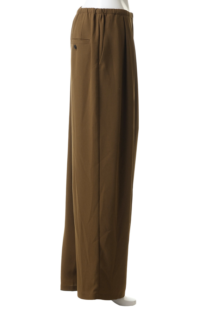 CLANE(クラネ)｜DRAWSTRING LOOSE TUCK PANTS/IVORY の通販｜ELLESHOP