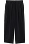 DRAWSTRING LOOSE TUCK PANTS クラネ/CLANE BLACK