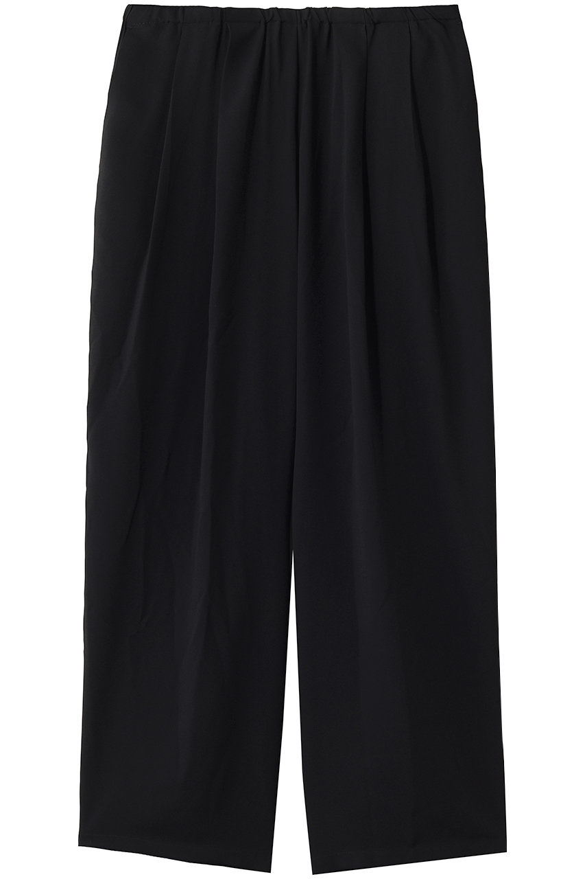 クラネ/CLANEのDRAWSTRING LOOSE TUCK PANTS(BLACK/10110-7283)