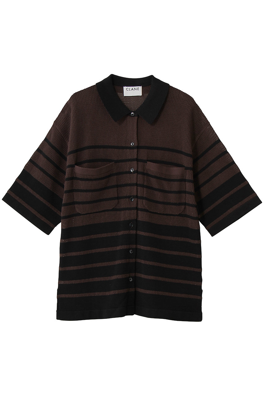 【週末お値下】クラネ⭐︎OVER HALF SLEEVE KNIT TOPS CLANE(クラネ) OVER HALF SLEEVE KNIT TOPS - COLDBECK ONLINE（コール