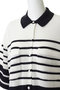 HALF SLEEVE OVER KNIT SHIRT クラネ/CLANE