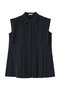 PANEL PLEAT WAIST SHAPE SHIRTS クラネ/CLANE NAVY