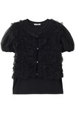 TULLE VEST LAYERED TOPS