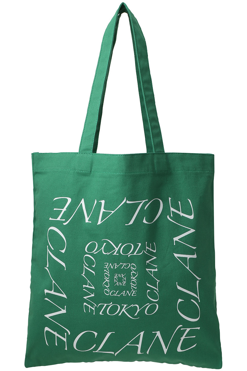 クラネ/CLANEのGRAPHIC TOTE BAG(GREEN/10116-8733)