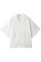 EMBROIDERY LACE BOX SHIRTS クラネ/CLANE WHITE