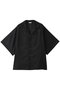 EMBROIDERY LACE BOX SHIRTS クラネ/CLANE BLACK