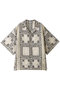 EMBROIDERY LACE BOX SHIRTS クラネ/CLANE MIX