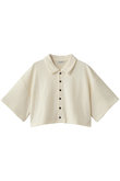 CRISP CROPPED POLO TOPS
