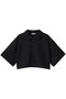 CRISP CROPPED POLO TOPS クラネ/CLANE BLACK