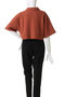 CRISP CROPPED POLO TOPS クラネ/CLANE