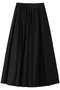 SLIT FLARE SKIRT クラネ/CLANE BLACK