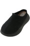 SUEDE PUFF SLIPONS クラネ/CLANE BLACK