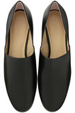 CLANE(クラネ)｜SIDE CUT STACKED FLAT SHOES/BLACK の通販｜ELLESHOP