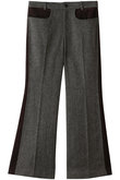 CORDUROY PANEL MELANGE PANTS