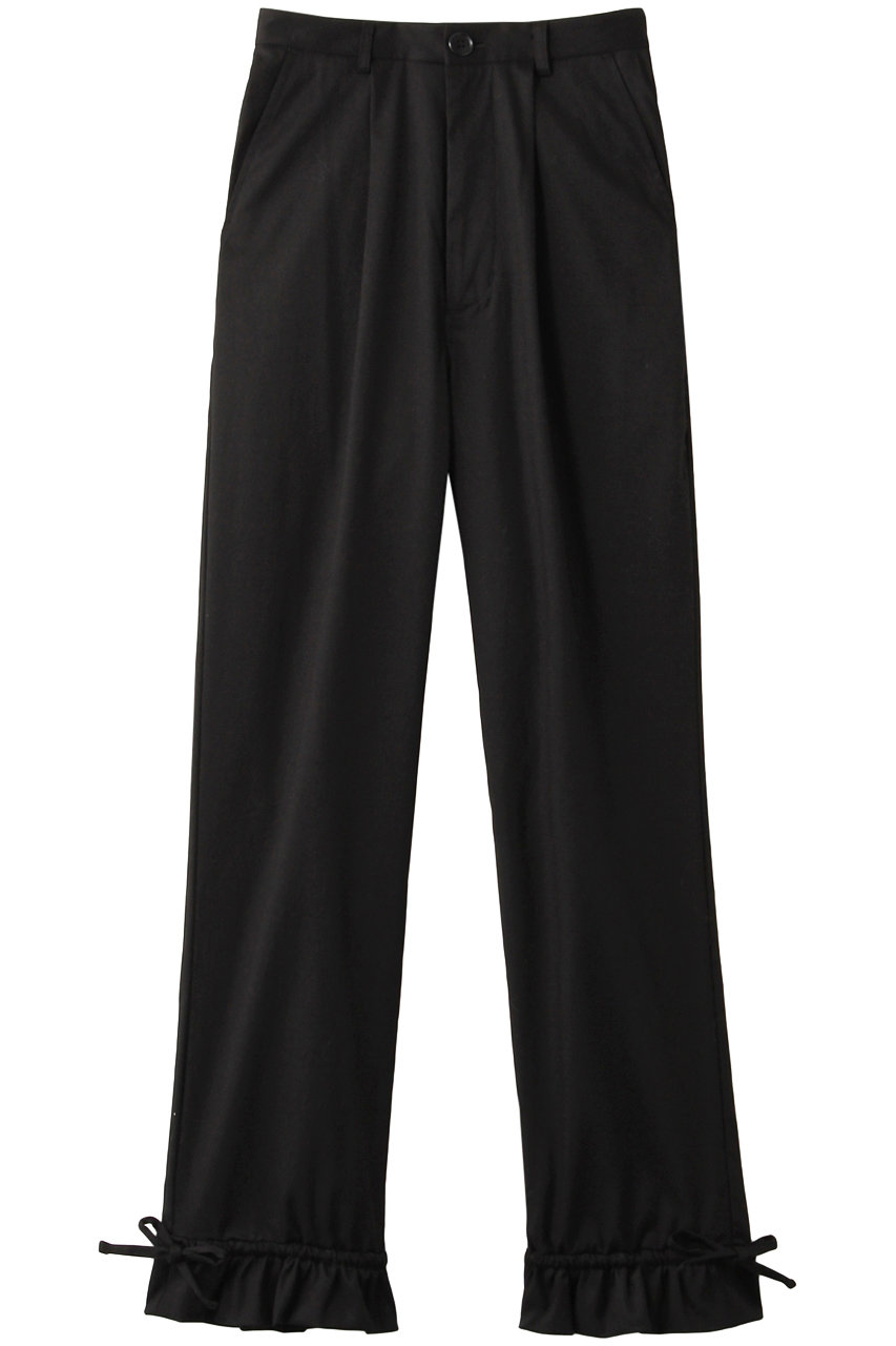 SALE 【30%OFF】 CLANE クラネ HEM FRILL PANTS/パンツ ブラック
