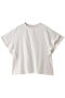 アップサイクルリノ 天竺ラッフルTシャツ ネストローブ/nest Robe オフホワイト
