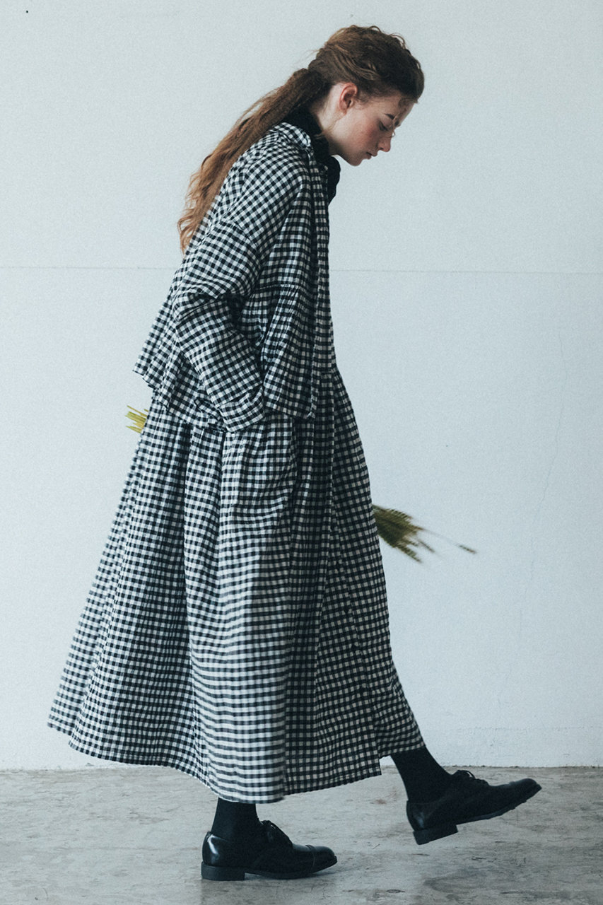 価格ファッション - ネストローブ コットンリネンチェックメキシカン