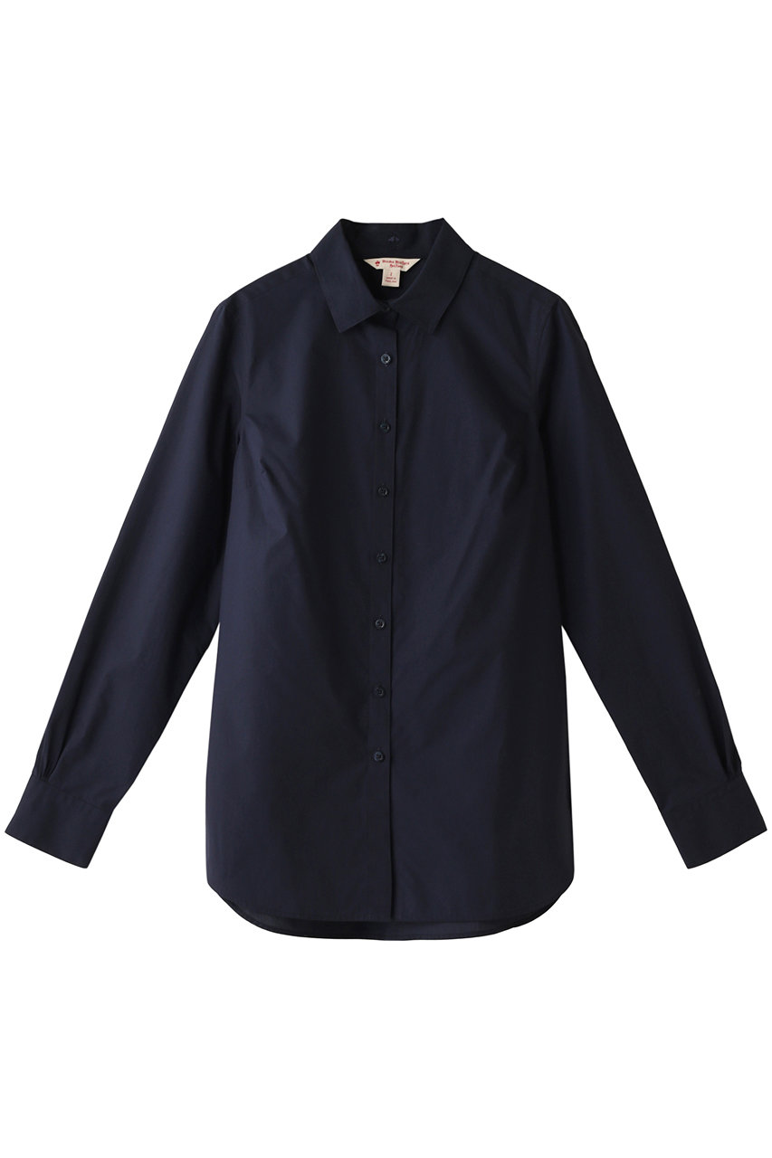 Brooks Brothers ブルックス ブラザーズ 【Red Fleece】コットンポプリン チュニックシャツ ネイビー