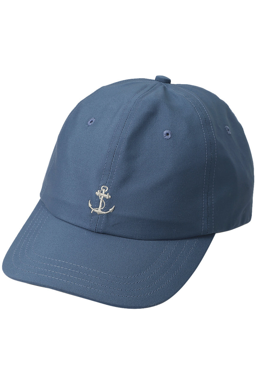 Brooks Brothers ブルックス ブラザーズ メンズ(MENS)ストレッチコットン アンカーモチーフ ベースボールキャップ ブルー