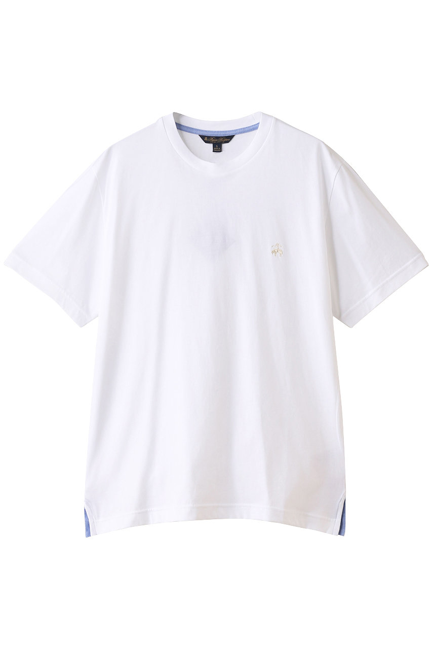 Brooks Brothers ブルックス ブラザーズ メンズ(MENS)GF スーピマコットン ソリッド Tシャツ ホワイト