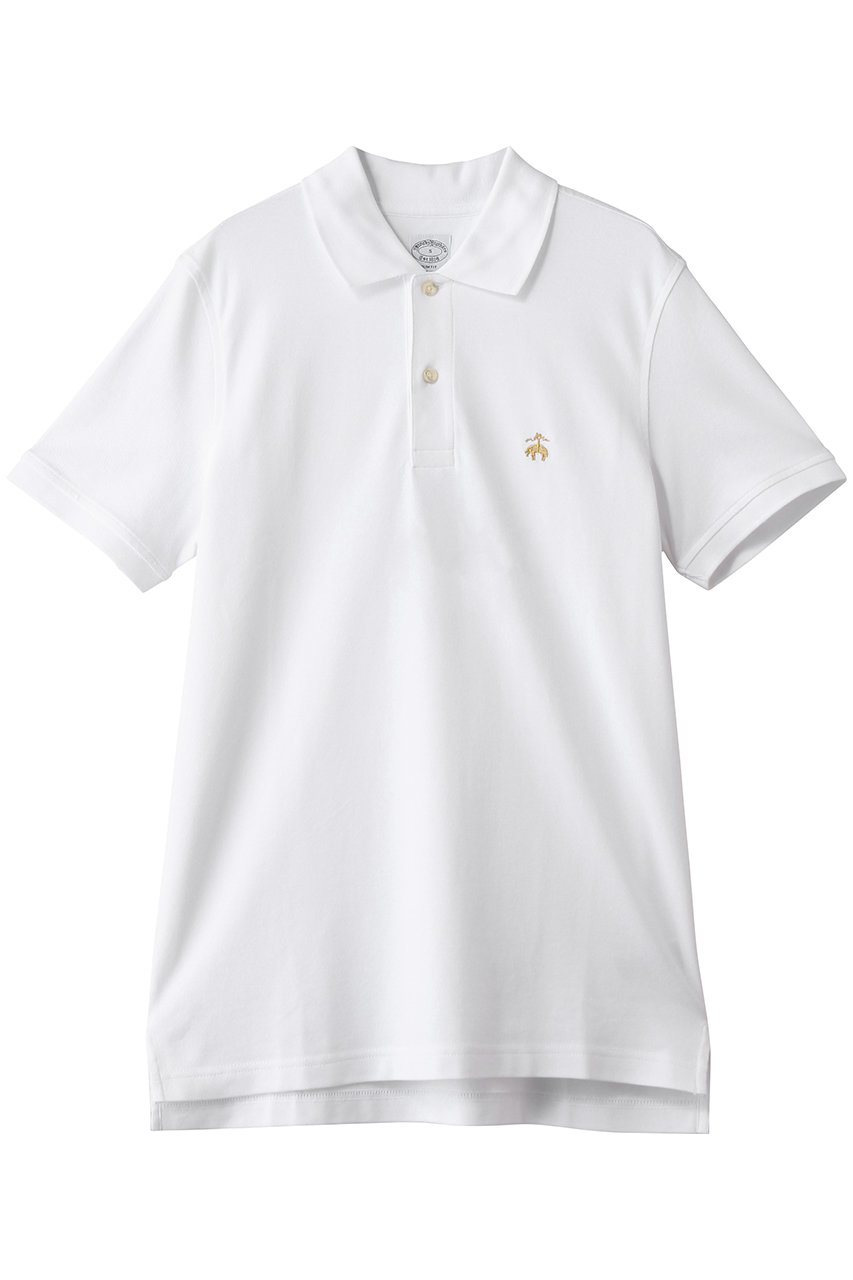 ブルックス ブラザーズ/Brooks Brothersの【MEN】GF　スーピマコットン　ストレッチピケ　ポロシャツ　Slim Fit(ホワイト/100174367)