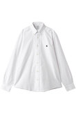 【MEN】ストレッチオックスフォード GFロゴ カジュアルシャツ Regular Fit