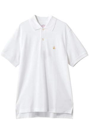 ブルックス ブラザーズ/Brooks Brothersの【MEN】スーピマコットンストレッチ ピケ GFロゴ ポロシャツ Original Fit(110100/110102)