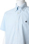 【MEN】ストレッチコットン GFロゴ ショートスリーブ カジュアルシャツ Regular Fit ブルックス ブラザーズ/Brooks Brothers