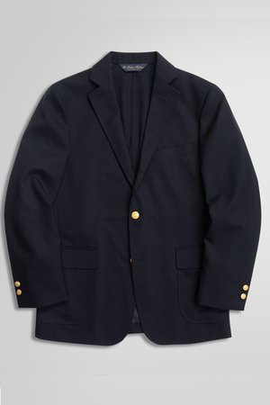 ブルックス ブラザーズ/Brooks Brothersの【MEN】◆オンラインストア限定◆コンバットウール　段返り３釦ブレザー　Madison(110800/110801)