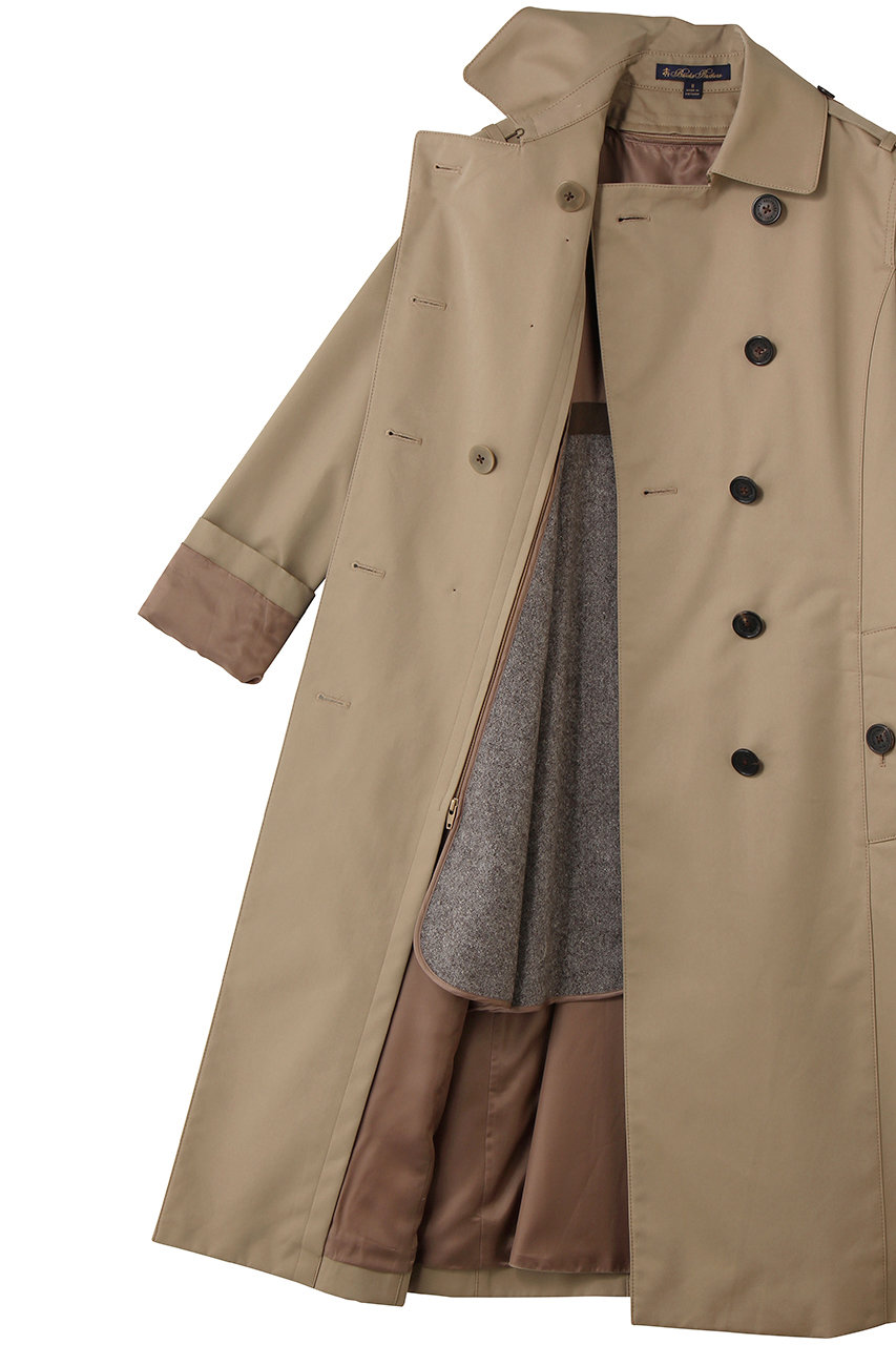Brooks Brothers ベージュ トレンチコート 36R Brooks Brothers(ブルックス ブラザーズ)｜コットン/ポリエステル